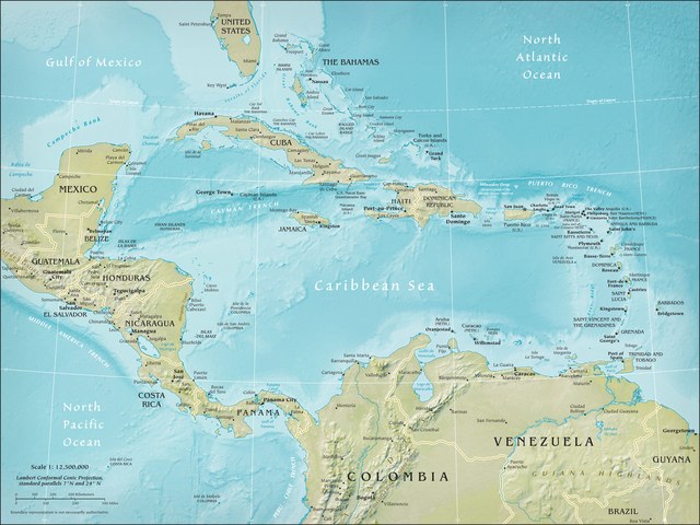 the Caribbean