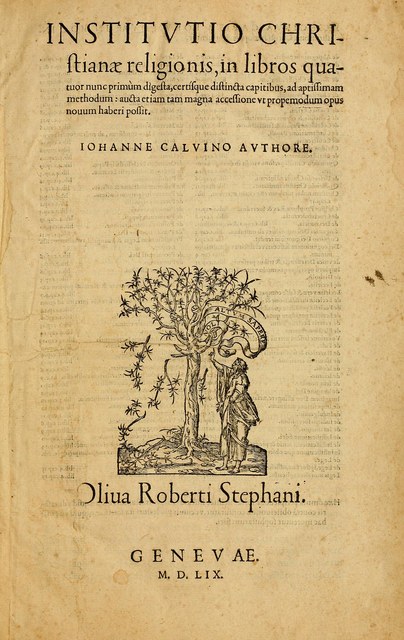 Institutes of the Christian Religion